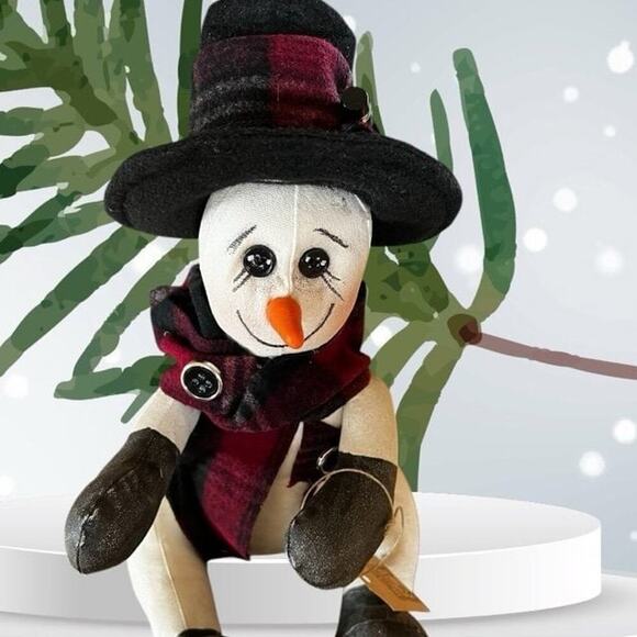 Snowman handmade - Picture 2 of 8